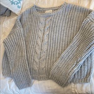 Cropped sweater
